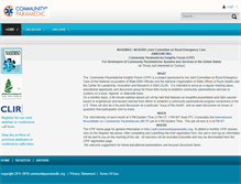 Tablet Screenshot of cpif.communityparamedic.org